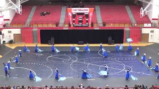 IHSCGA State Finals Center Grove Snider Winter Guard 03162019 [upl. by Hsirk]