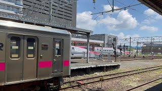 2024619 普通列車 新庄行き amp こまち 到着 Yoshirailway3416 [upl. by Lynch409]