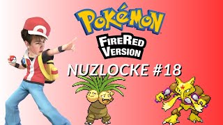 Pokémon FireRed Nuzlocke pt 18  The Psychic Gym [upl. by Pardoes97]