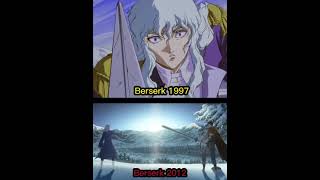 Anime Berserk 1997 vs Movie Berserk 2012 shorts [upl. by Maxine900]