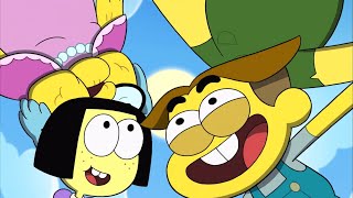 Big City Greens the Movie Spacecation  Green Family Vacation Castilian Spanish [upl. by Baerl388]