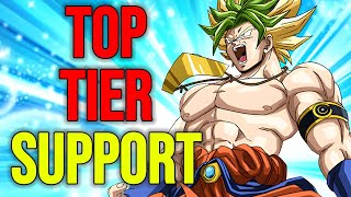 When A Custom Card Gives TOO Much Support ➤ Custom Card Review DBZ Dokkan Battle [upl. by Hasin28]