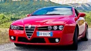 Alfa Romeo Brera 1750 Tbi  Davide Cironi  Drive Experience [upl. by Aronas]