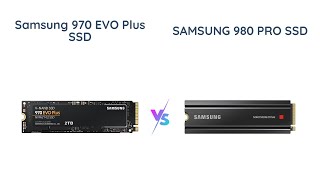 Samsung 970 EVO Plus vs 980 PRO  Which SSD is Best For Gaming and Graphics [upl. by Ecinerev]