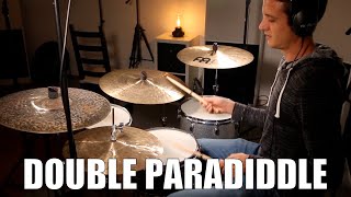 Double Paradiddle Groove  Daily Drum Lesson [upl. by Wilonah317]