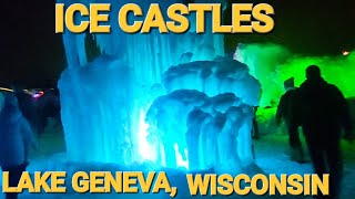 WINTER REALMS FORMERLY ICE CASTLES LAKE GENEVA WI [upl. by Aerdnaed875]