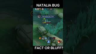 Natalia bug fact or bluff mobilelegends bugnatalia natalia [upl. by Jeremiah]