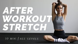 10 Min Full Body Stretch  Cool Down amp Recover  Do this after every Workout [upl. by Enrobso]