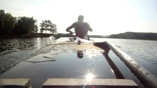 Part 2  2011 Ausable River Canoe Marathon Loud Dam [upl. by Bathsheeb]