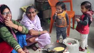 Village Morning spending lovely time with family  dekhiye mera village backyard  hindi vlogs [upl. by Defant]