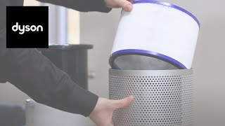 How to replace the filter on your Dyson Pure cool link™ purifying fan [upl. by Camile]