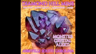 Diamond Hill Mine In Abbeville South Carolina  The Best Place In South Carolina To Find Crystals [upl. by Nyrehtak755]