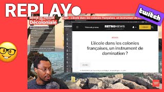 Lécole dans les colonies françaises un instrument de domination   Revue de presse décoloniale 4 [upl. by Loginov]