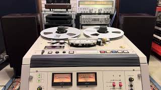 Otari MTR10 2 track 14 inch 75 IPS [upl. by Elehcim]