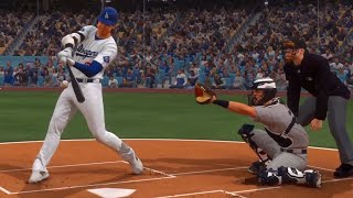 Shohei Ohtani Leadoff Homerun  MLB The Show 24 Online Rated [upl. by Townshend]