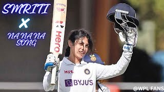 Smriti Mandhana × Na Na Na Song Smriti Mandhana Cute Whatsapp status shorts viral [upl. by Rhoades]