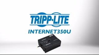 Tripp Lite INTERNET350U UPS System [upl. by Eniamrej]