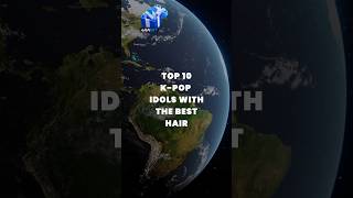 Top 10 Kpop Idols With the best Hair shorts kpop bts blackpink ytshorts [upl. by Iadrahs]