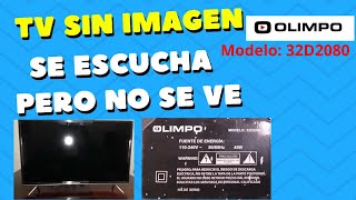 Por que mi tv se oye pero no se ve Como cambiar los Led solucion barata y facil📺 [upl. by Ansilme]