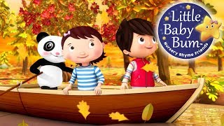 Row Your Boat  Nursery Rhymes for Babies by LittleBabyBum  ABCs and 123s [upl. by Yeliah952]