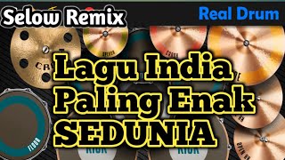 Teri Meri Dj Selow Remix  viral tik tok   Real Drum Lagu Dj selow paling enak [upl. by Ahsas971]