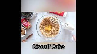 Easy Recipe  Biscoff Cake Shorts [upl. by Drugge]