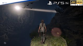 Shadow of the Tomb Raider on PS5 Pro  Graphics Mode  4k 60 fps [upl. by Aihseit]