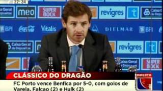 FC Porto 5  0 Benfica  Conferência Imprensa FCP [upl. by Yhtomit]