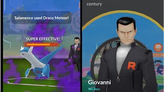 how to beat Giovanni in Pokemon go July 2022  shadow latios pokemongo pokemon [upl. by Annoyi]