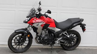 2020 Honda CB500X Review  MC Commute [upl. by Maker407]