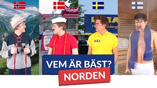 Vem är bäst NORDEN [upl. by Allebram]