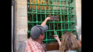 Machpelah  Cave of the Patriarchs Muslim and Jewish sides at Hebron Joel Kramer SourceFlix [upl. by Einnus]