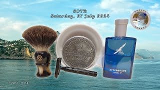 SOTD s334  Saponificio Varesino  Morado  Frank Shaving “Bear” 2454 Badger  Karve Overlander [upl. by Farwell]