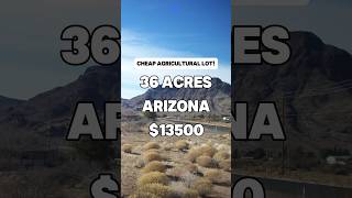 36 Acres with road access Near Kingman Arizona for 13500 Taxes are 137year RV’s are allowed [upl. by Ternan650]