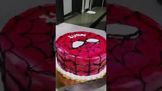 SpiderMan theme cake [upl. by Sobel]