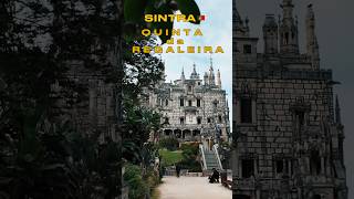 Quinta da Regaleira Sintra🇵🇹 Portugal The Most Mysterious Place shorts QuintadaRegaleira [upl. by Anillehs]