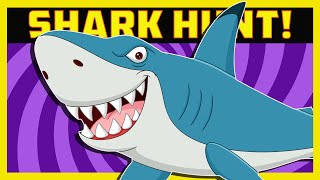 Were Going on a Shark Hunt Song for Kids  Brain Break Movement Song for Preschool and Kindergarten [upl. by Prager466]