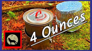 4 oz Ultralight Backpacking Cook Kit [upl. by Enelaehs365]