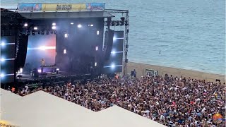 Fatboy Slim On The BeachCelebrating 20 years since his historic Big Beach Boutique Brighton 21722 [upl. by Anneehs]