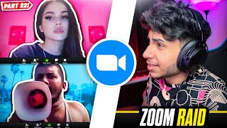 Trolling Indian Zoom Classes ZOOM RAID Ft Jaldi Waha Se Hato  Part 22 [upl. by Andee]