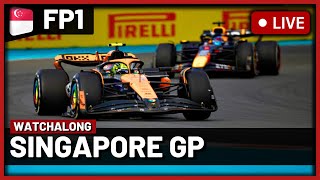 F1 Live Singapore GP Free Practice 1  Live Timing and Commentary [upl. by Attah]