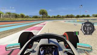 Assetto Corsa F1 2019 Lap Around Paul Ricard with no Chicanes 🏎️🥖🏎️🥖 [upl. by Mllly]