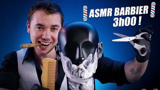 ASMR 3H  LE MEILLEUR BARBIER [upl. by Aiuqram]