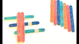 Popsicle Stick chain reaction experiment [upl. by Dammahum]