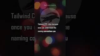 Tailwind CSS rules because once you understand the naming conventions you basically dont need to [upl. by Ecidnacal]