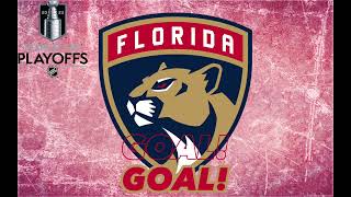 Florida Panthers 2023 Stanley Cup Playoffs Goal Horn Gustav forsling goals [upl. by Htiekram138]