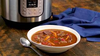 Instant Pot Easy Beef Stew  Bottom Round Roast Recipe [upl. by Baylor]