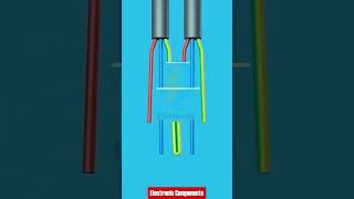 electrician tips how to joint electric wires shots [upl. by Olney925]