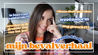 MIJN BEVALLINGSVERHAAL VAN ONS TWEEDE KINDJE 💙 POSITIEF VERHAAL [upl. by Lsil601]