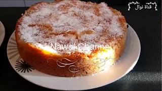 كيكة ب 2 بيضات بالتفاح لم تجربي متلها من قبل سهلة و ناجحة \u00100😉cake au pomme facile et rapide [upl. by Braunstein]